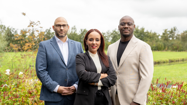 Groepsfoto van Zorg Interventie Groep‑team in professionele setting