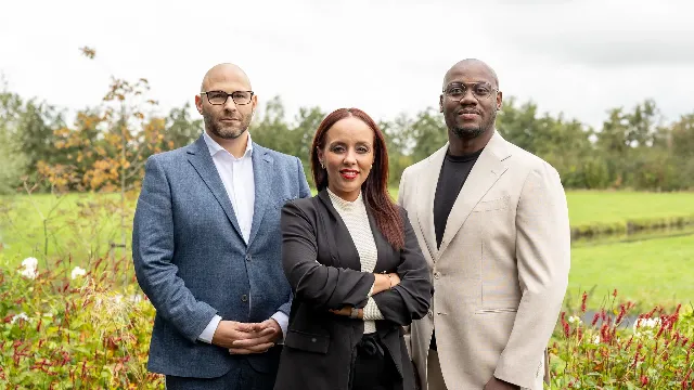 Groepsfoto van Zorg Interventie Groep‑team in professionele setting